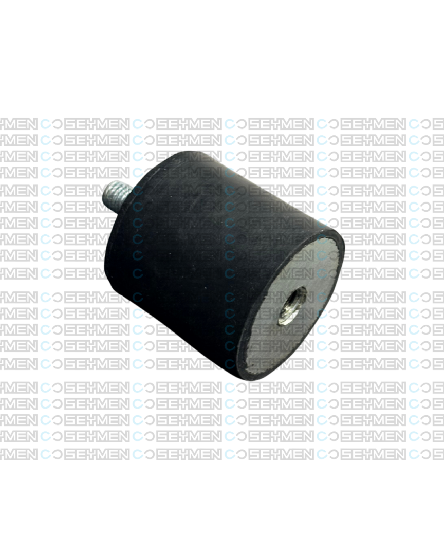 Kauçuk Cıvatalı Takoz 50 mm * 50mm * Metrik :10